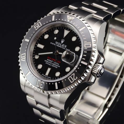 rolex sea dweller red writing 2017|Rolex Sea-Dweller watch price.